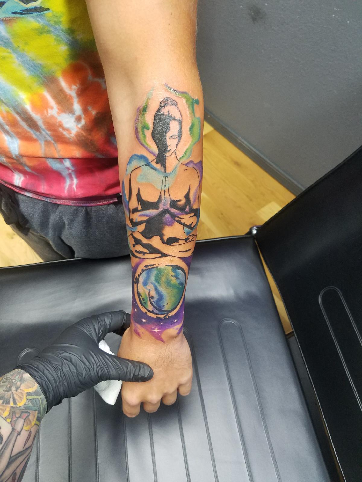 1200x1600 Watercolor Buddha. Done By Trixy