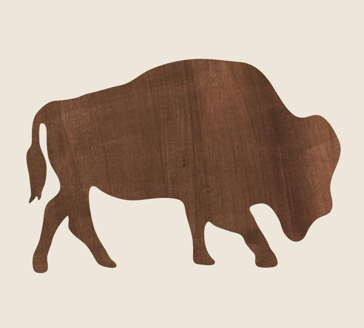 720x648 Buffalo Wall Decal
