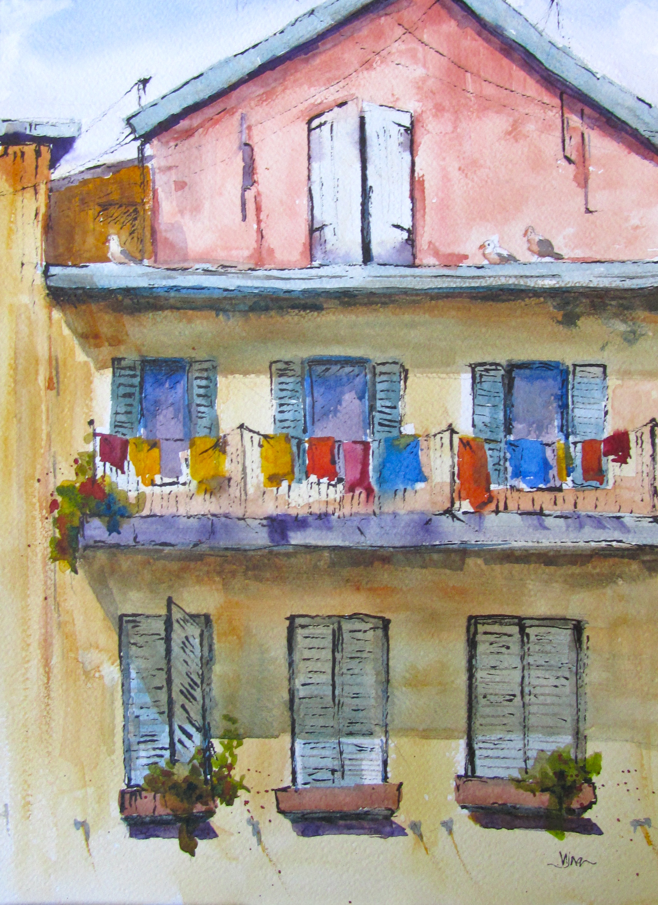 2092x2876 The Last Ca Painting Wyna Woodford Original Watercolors