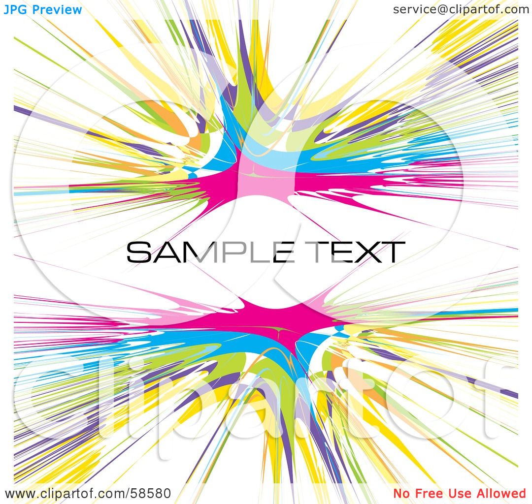 1080x1024 Royalty Free (Rf) Clipart Illustration Of A Colored Watercolor