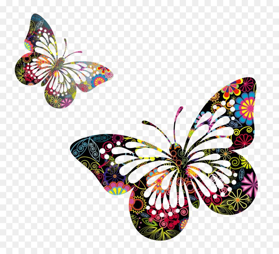 900x820 Butterfly Clip Art
