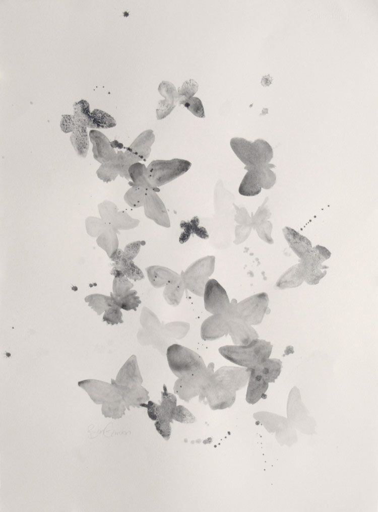 750x1016 Watercolor Butterfly Grand Image Sale
