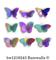 180x195 5,379 Watercolor Butterfly Posters And Art Prints Barewalls