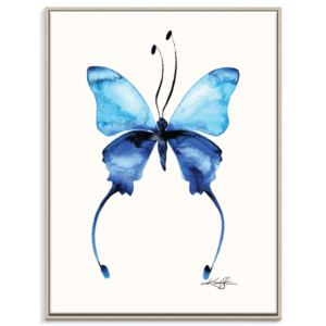 300x300 Watercolor Butterfly 11 Wall Art Canvas Or Print Home Shoppe