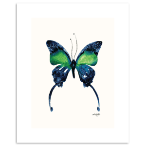 300x300 Watercolor Butterfly 6 Wall Art Canvas Or Print Home Shoppe