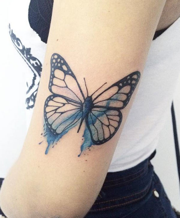 600x725 Tattoos Design Ideas 32 Best Attractive Butterfly Tattoo Designs