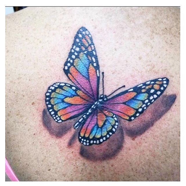 640x640 113 Gorgeous Butterfly Tattoos That You Must See! Tattoos Beautiful