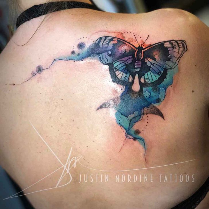 728x728 Watercolor Butterfly Tattoo Best Tattoo Ideas Gallery