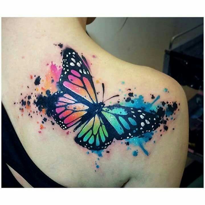 720x720 Watercolor Butterfly Antivirus
