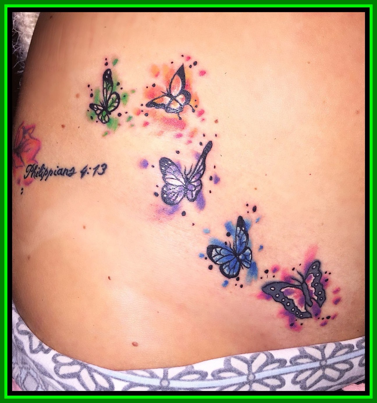 1296x1384 Best Love My New Watercolor Butterflies Tats Pic Of Butterfly