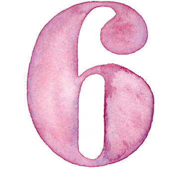 380x340 Watercolor Numbers By Giuseppe Salerno, Via Behance Art