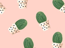 220x165 Watercolor Cactus Vector [Ai]