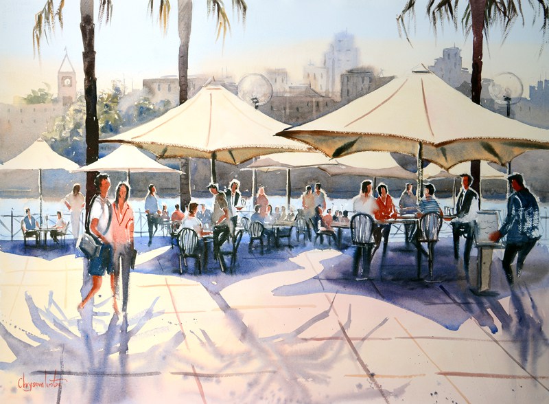 800x588 Street Scenes Chrysovalantou Mavroudis Watercolour Artist