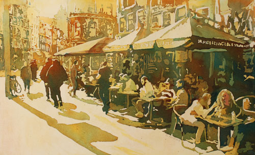 500x304 Cafe Snapshot Art In The Making By Jenny Armitage