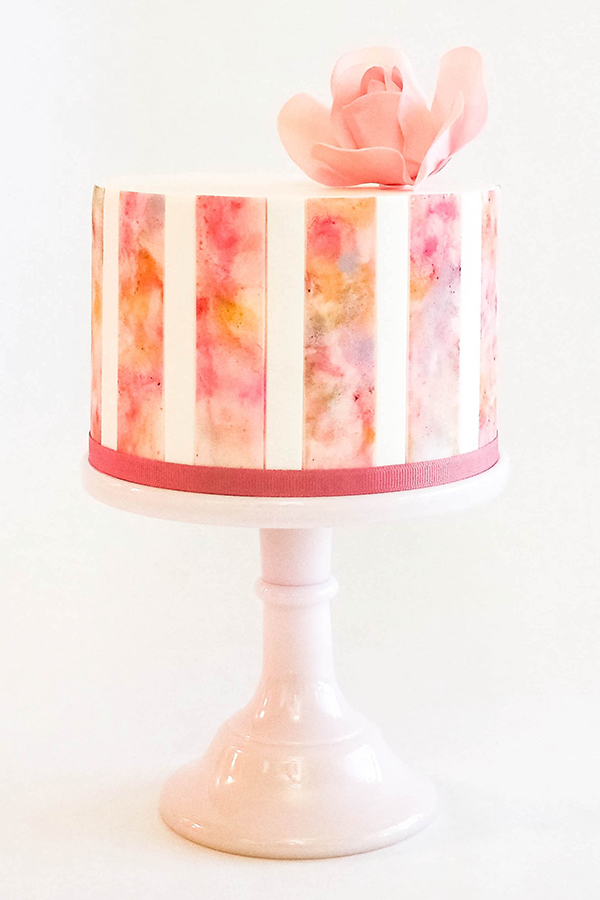 600x900 How To Paint A Watercolor Cake