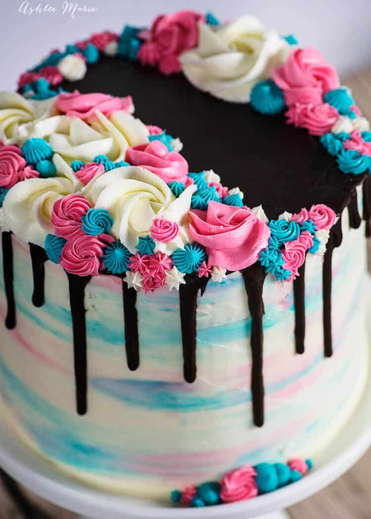 750x1050 How To Create A Watercolor Cake With Buttercream