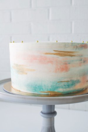300x450 Watercolor Cake