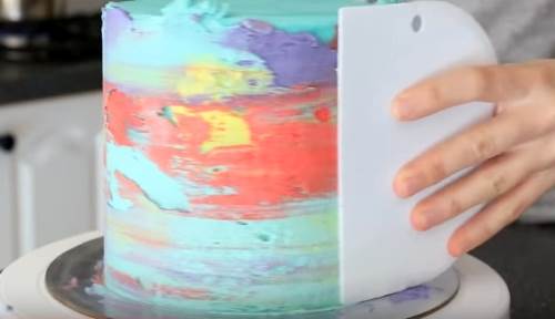 500x288 How To Decorate A Watercolor Cake