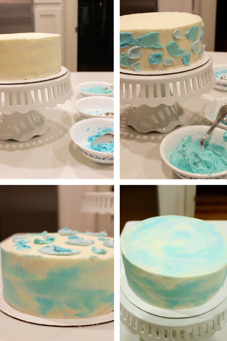 735x1102 Watercolor Birthday Cake Tutorial