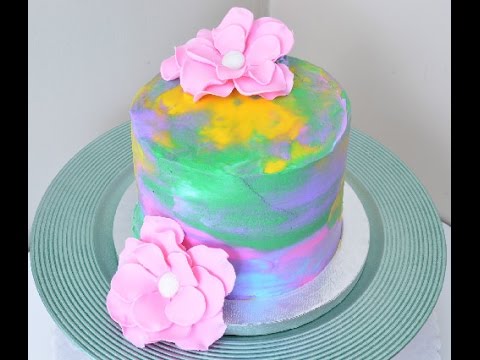 480x360 Watercolor Cake