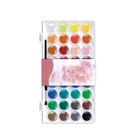 450x450 Hrph 12162836 Colors Set Solid Watercolor Cake Outdoor Paint