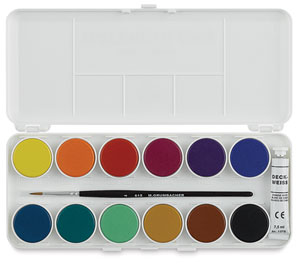 300x266 Grumbacher Watercolor Pan Sets