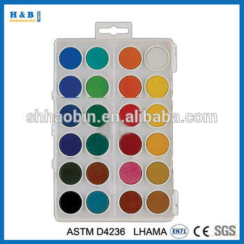 350x350 24pcs Watercolor Cake Set