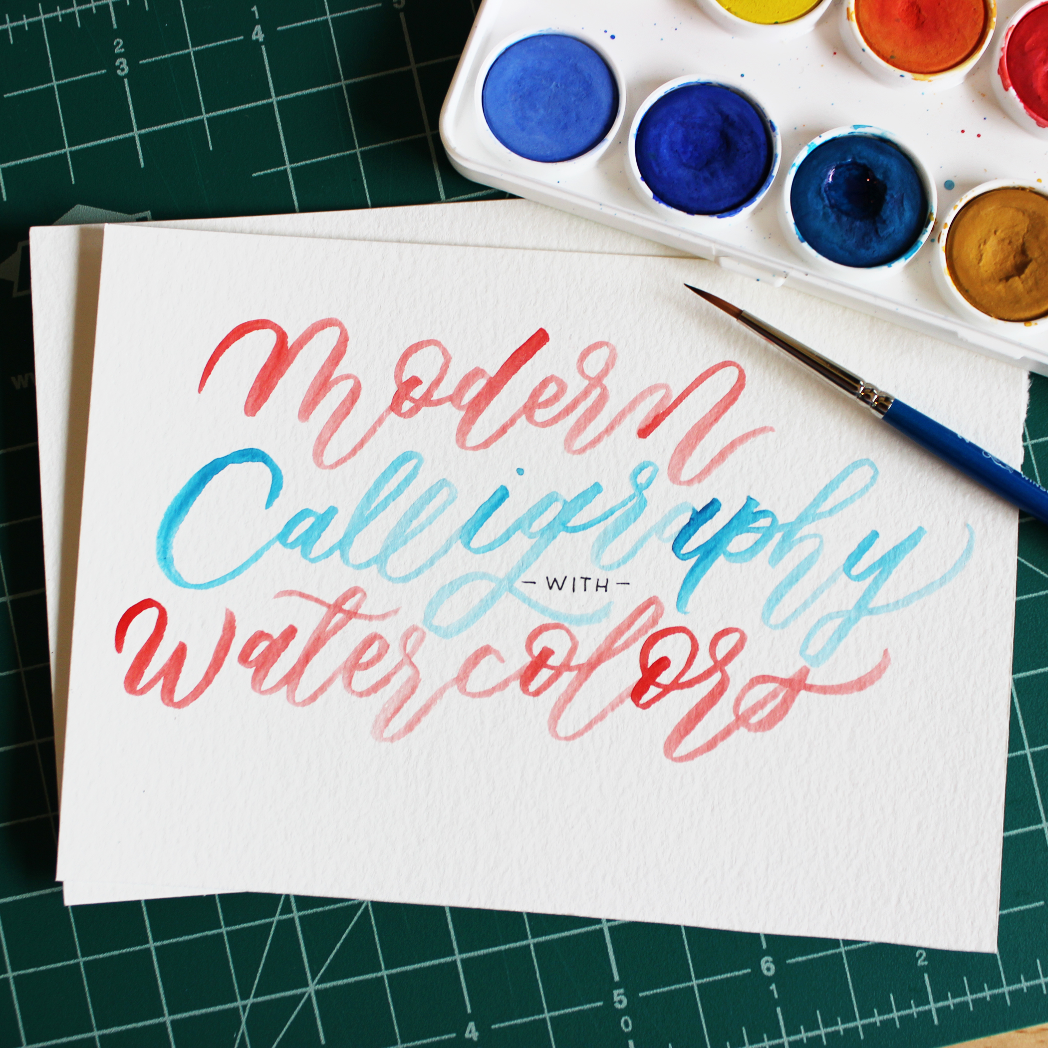 2100x2100 Modern Watercolor Calligraphy