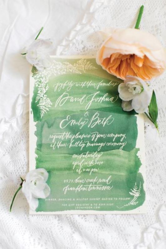 533x800 Watercolor Invitations Wedding