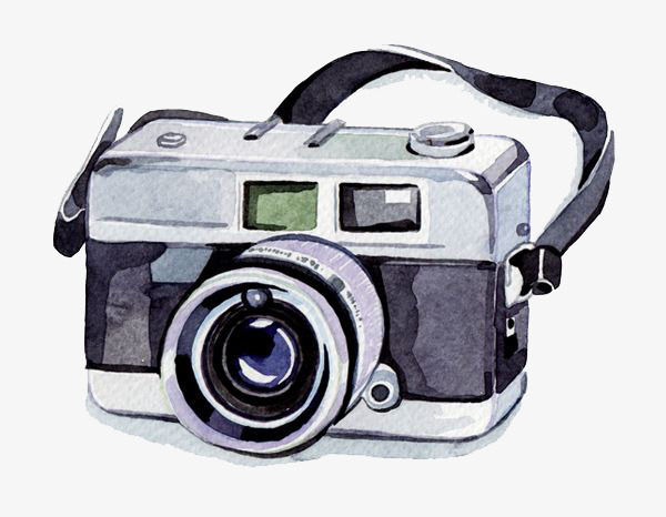 600x466 Watercolor Camera, Watercolor Clipart, Camera Clipart, Watercolor