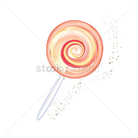 450x450 Free Watercolor Candy Stock Vectors Stockunlimited