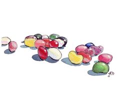 236x188 9 Best Watercolor Paintings Of Candy Images