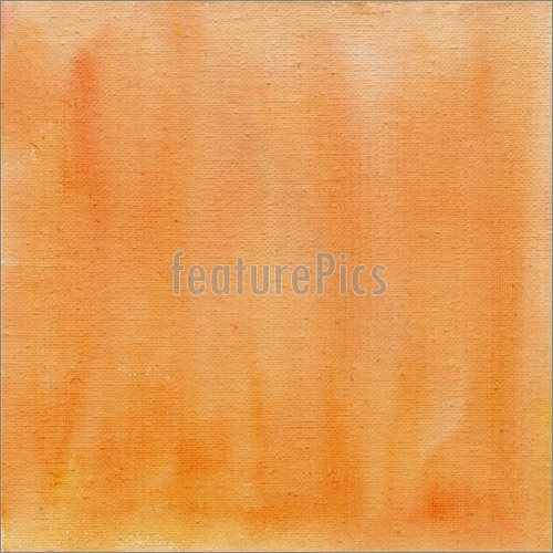 500x500 Peach Color Watercolor Abstract With Canvas Texture