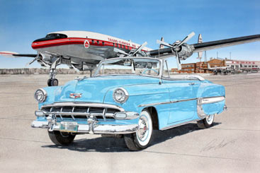 367x245 New Watercolor Painting Two Classic 54`s