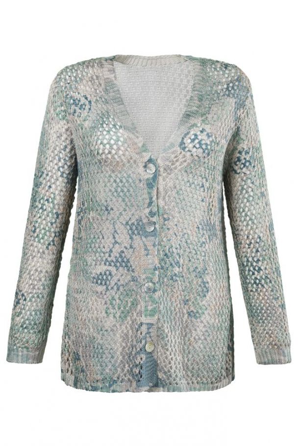 608x911 Ulla Popken Bulgaria Watercolor Cardigan Sweater