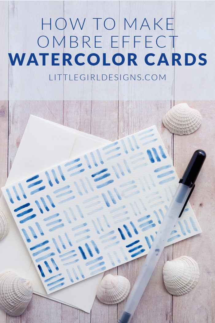 700x1050 How To Make Ombre Effect Watercolor Cards