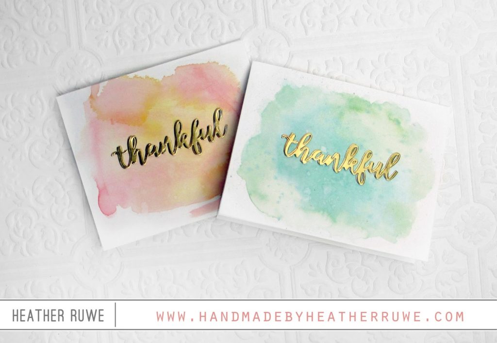 1024x707 Simple Watercolor Cards