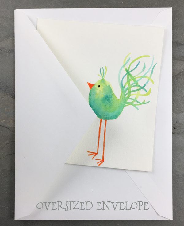 600x736 Watercolor Cards Birds Set Of 4 Janet Crosby