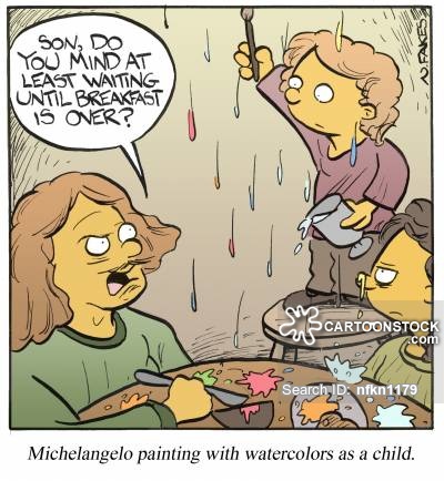 400x434 Watercolor Cartoons And Comics