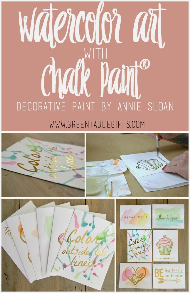 647x1000 Green Table Mercantile Chalk Watercolor Greeting Cards