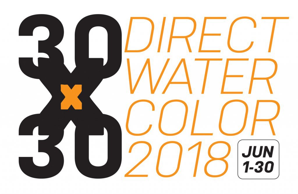 1024x669 ~ 30x30 Direct Watercolor Challenge 2018