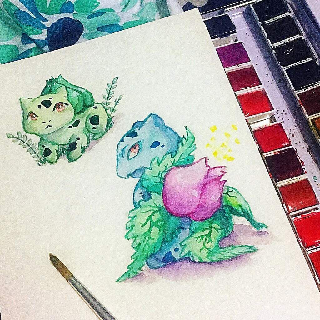 1024x1024 First 151 Pokemon Watercolor Challenge. Amino