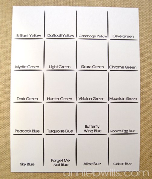 504x593 Friday Freebie Printable Peerless Watercolor Palette Templates