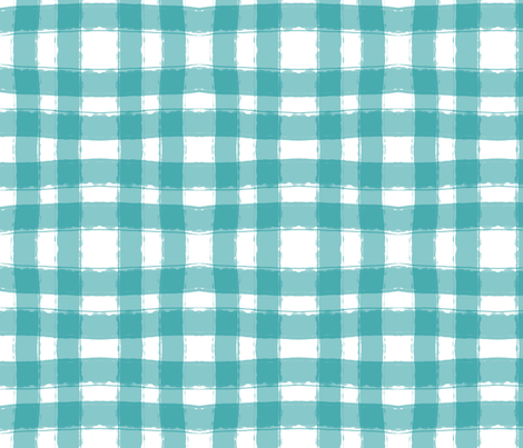 470x403 Watercolor Check In Aqua Wallpaper