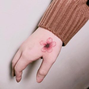300x300 65 Small Cherry Blossom Tattoo Ideas