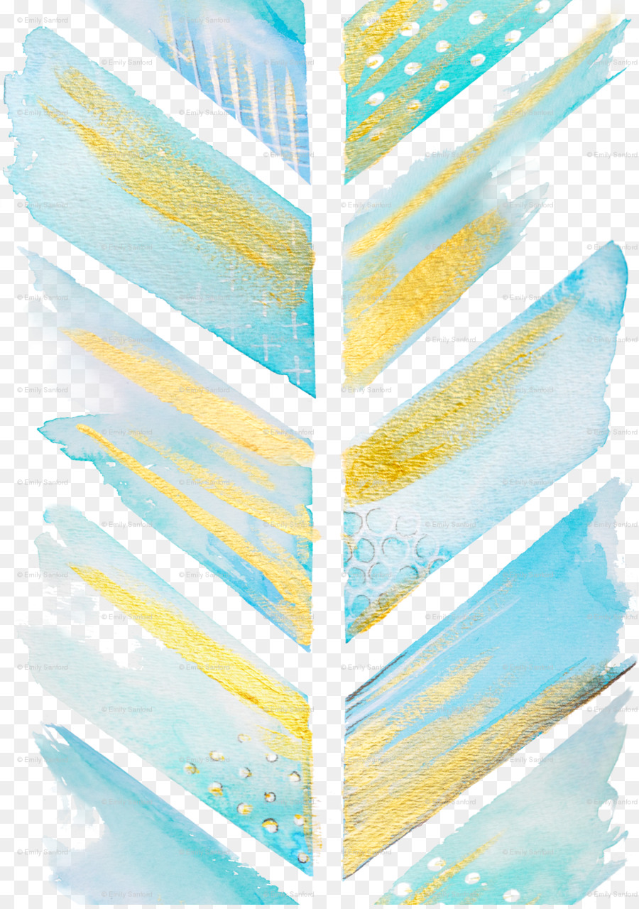 900x1280 Paper Chevron Corporation Watercolor Painting Feather Wallpaper