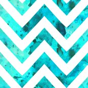 173x173 Watercolor Chevron Aqua White Wallpaper