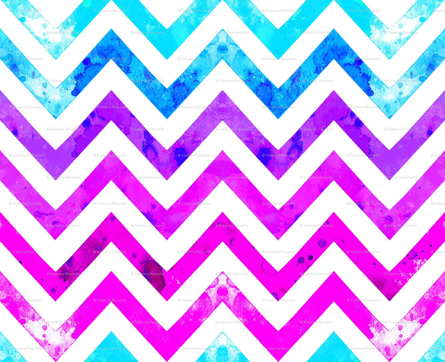 1476x1200 Watercolor Chevron Blues Pinks Wallpaper