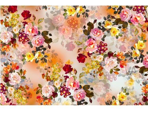 500x387 Wholesale Printed Chiffon Fabric, Gsm 50 100, 100 150, 150 200