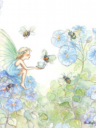 307x409 The Enchanted Garden, Portfolio, Website, Watercolor Artist Becky